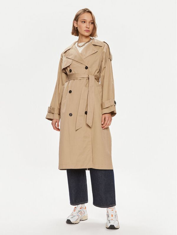Gina Tricot Gina Tricot Trench 21984 Bež Regular Fit