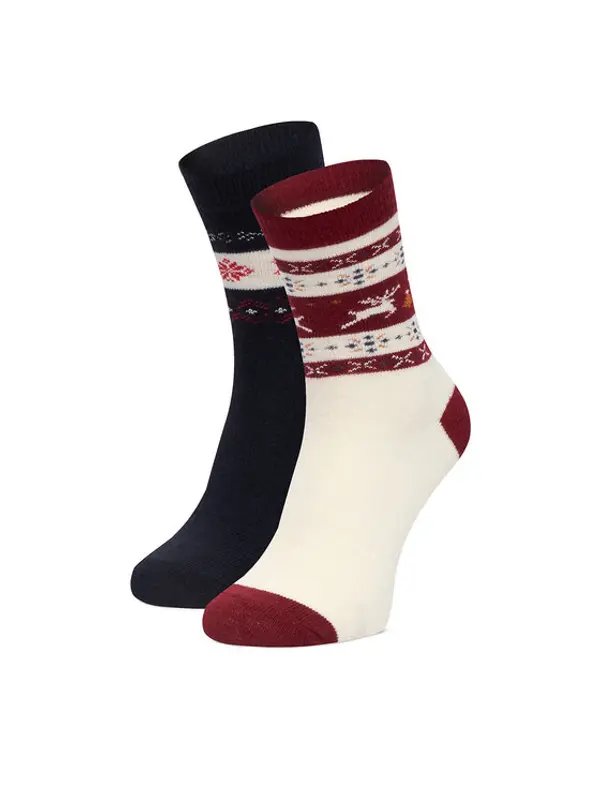 gino rossi GINO ROSSI Duge čarape CEO_BR_GR_005_W_AW25 (2 PACK) Šarena