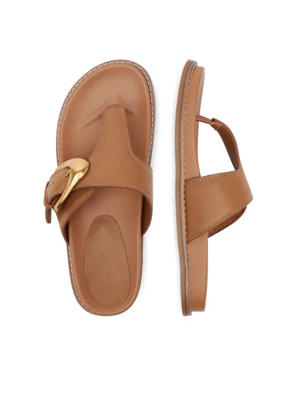 gino rossi Gino Rossi Japanke CLAUDIE-R25SS03088 Smeđa