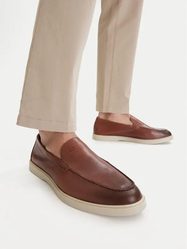 gino rossi GINO ROSSI Loaferice CEO-MASSI-01L MI08 Smeđa