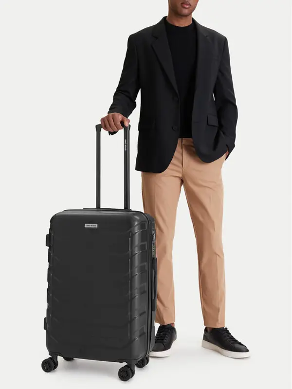 gino rossi GINO ROSSI Srednji kofer CEO-GIN-M-001-05-BLACK2 Crna