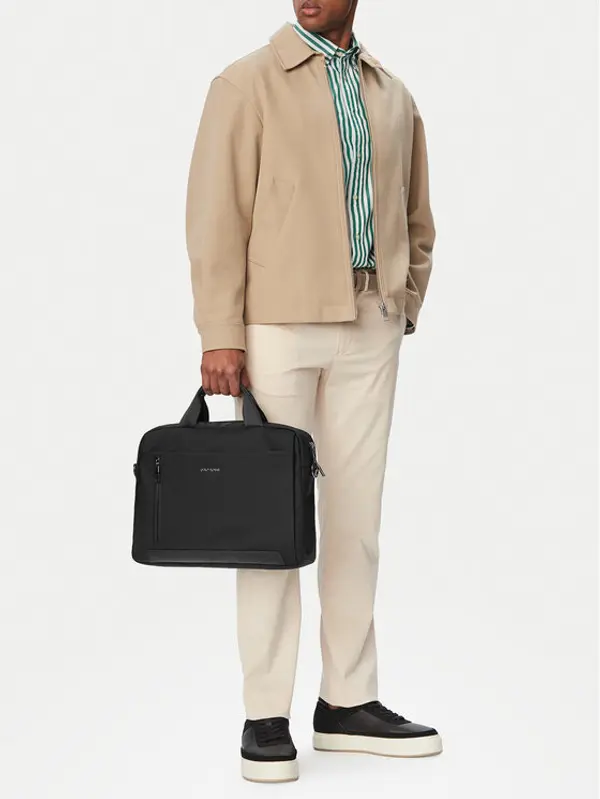 gino rossi GINO ROSSI Torba za laptop C-GIN-K-011-CCC-06 Crna