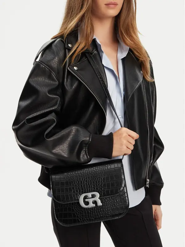 gino rossi Gino Rossi Torbica CEO-LINA-KQ44-CROCCO Crna