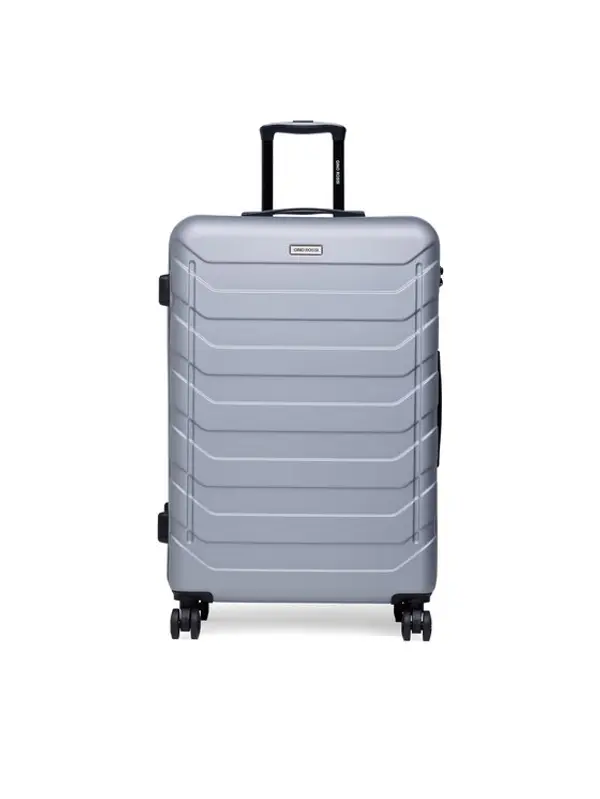 gino rossi GINO ROSSI Veliki kofer CEO-GIN-L-003-05-SILVER3 Srebrna