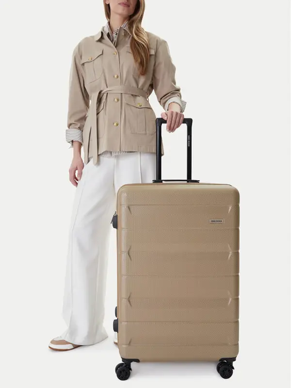 gino rossi GINO ROSSI Veliki kofer CEO-GIN-L-004-BEIGE Bež