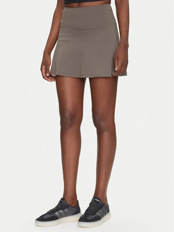 Girlfriend Collective Girlfriend Collective Mini suknja Float 4045 Bež Regular Fit