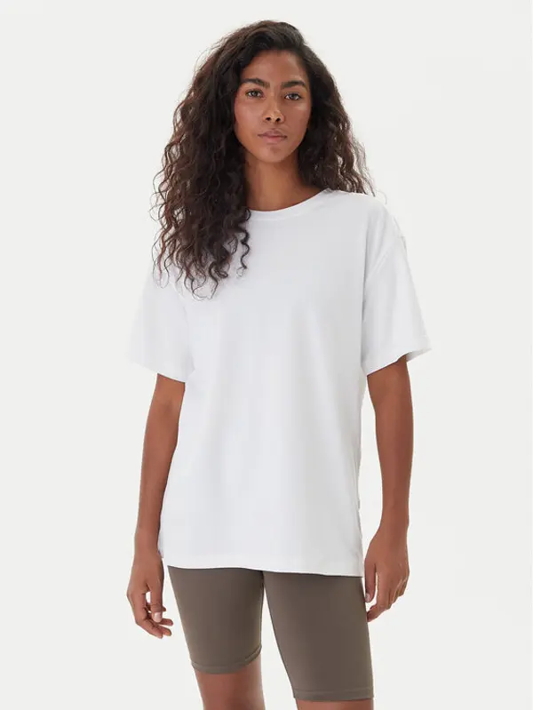 Girlfriend Collective Girlfriend Collective T-shirt Reset 3039 Bijela Relaxed Fit