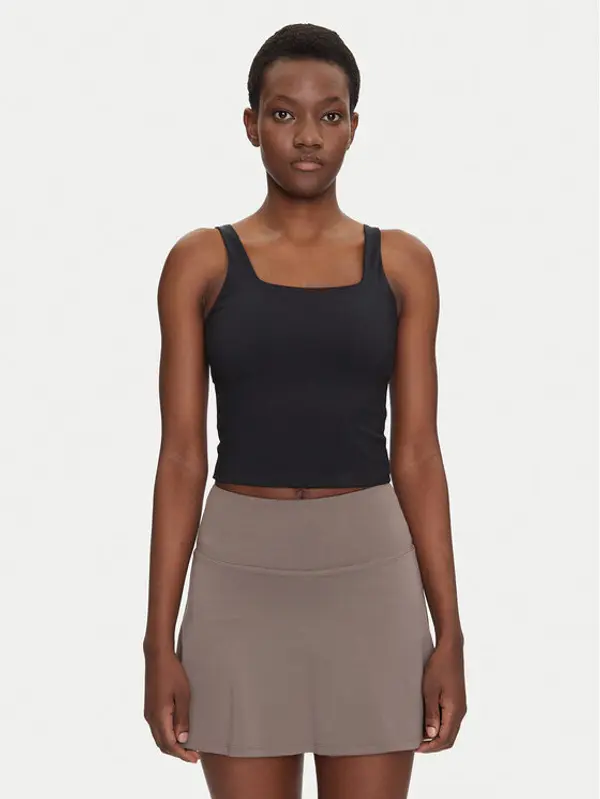 Girlfriend Collective Girlfriend Collective Top Tommy 1045 Crna Slim Fit