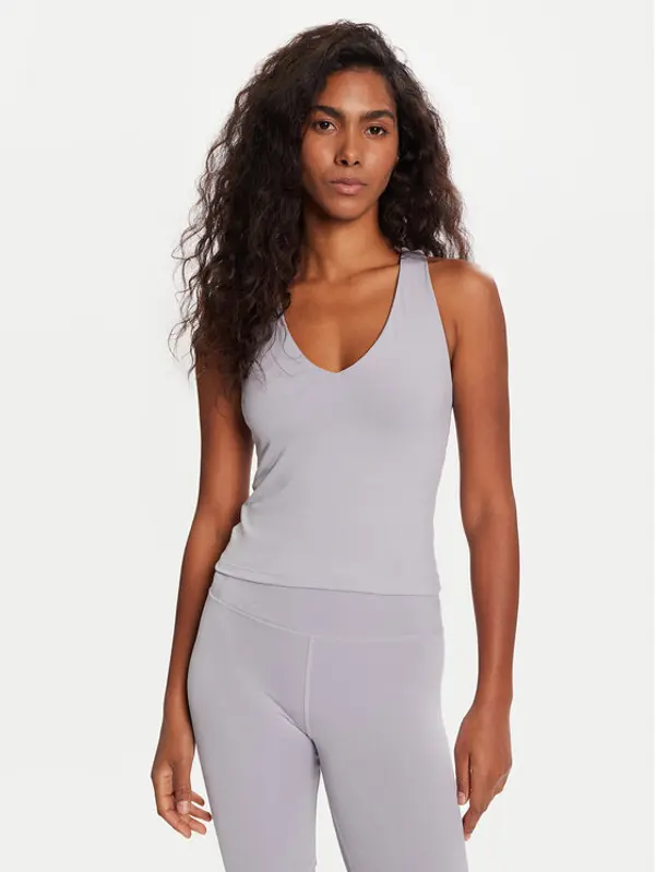 Girlfriend Collective Girlfriend Collective Top Zoe 1024 Ljubičasta Slim Fit