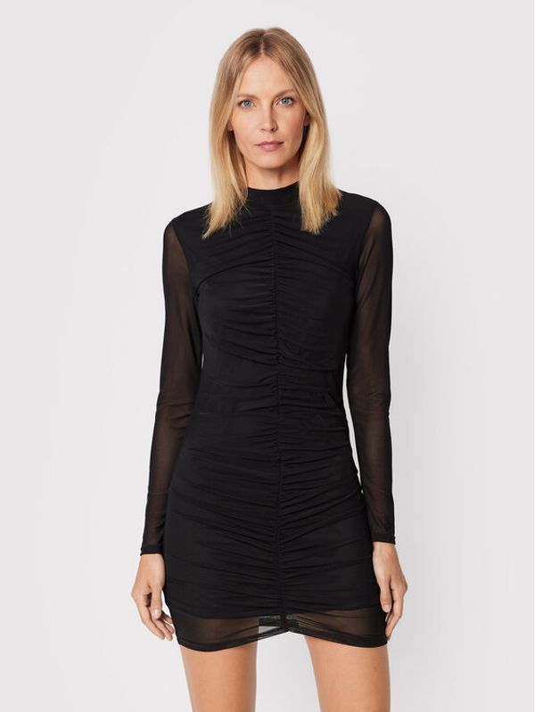 Glamorous Glamorous Koktel haljina TM0609 Crna Slim Fit