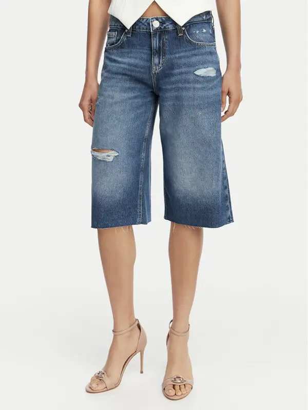 Guess Guess Bermude W6GD91 D0695 Tamnoplava Baggy Fit