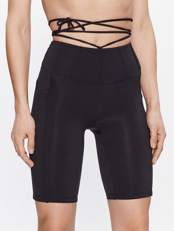 Guess Guess Biciklističke hlače Brigit V3GD02 MC04Z Crna Super Skinny Fit