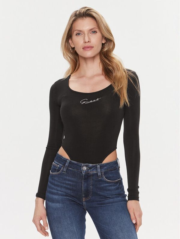 Guess Guess Bodi Allycia V4RP05 KC2V0 Crna Slim Fit