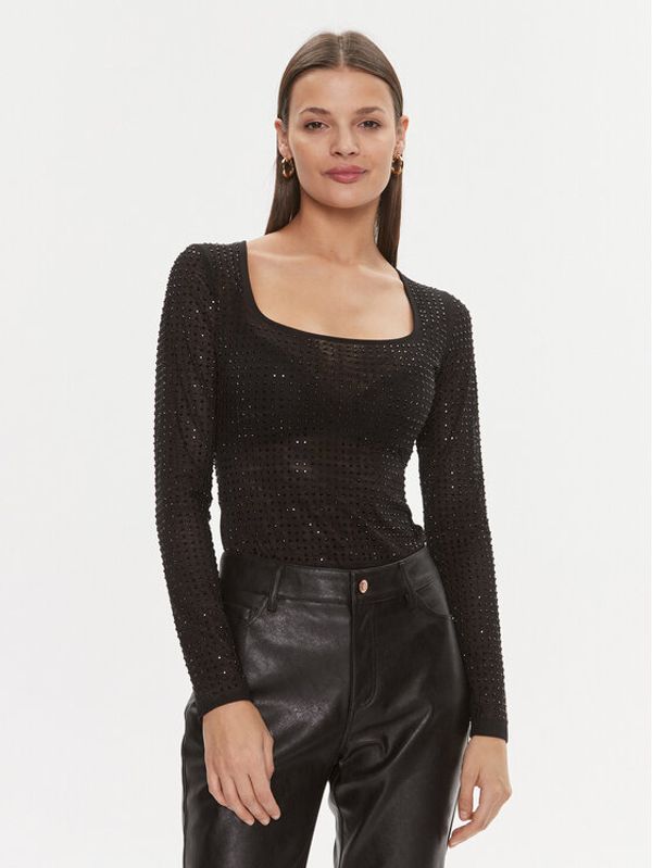 Guess Guess Bodi Karolina O4RM06 KBZX0 Crna Slim Fit