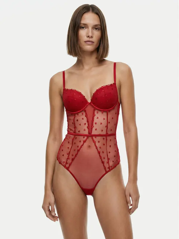 Guess Guess Bodi O6RM03 KC600 Crvena