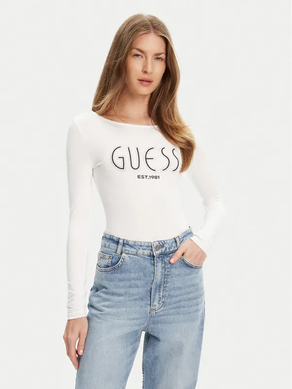 Guess Guess Bodi W5YP05 K68D2 Bijela Slim Fit