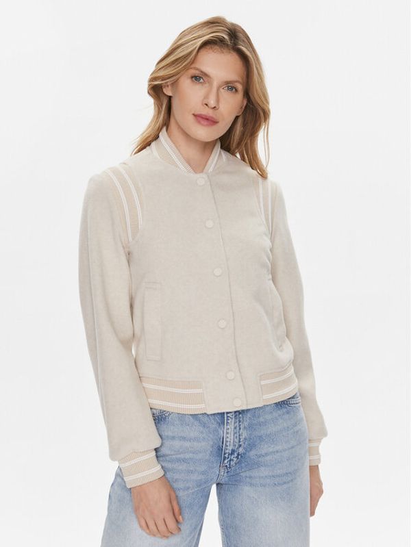 Guess Guess Bomber Gloria W4RL45 WFWS2 Écru Regular Fit