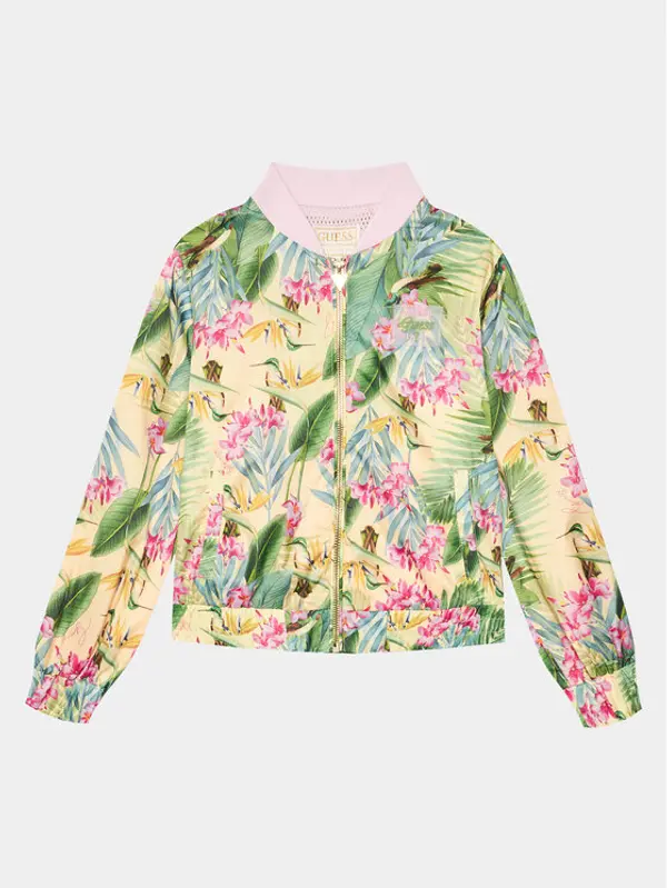 Guess Guess Bomber J4GL01 WCFM0 Zelena Regular Fit