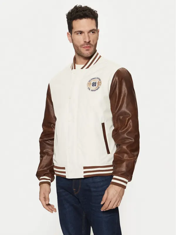 Guess Guess Bomber M5RL19 WGU82 Bijela Regular Fit