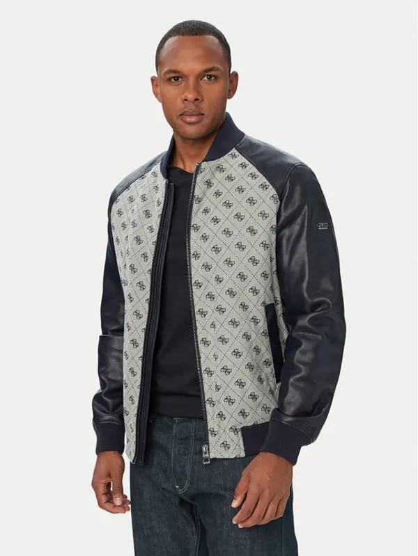Guess Guess Bomber M6YL13 W2804 Tamnoplava Regular Fit