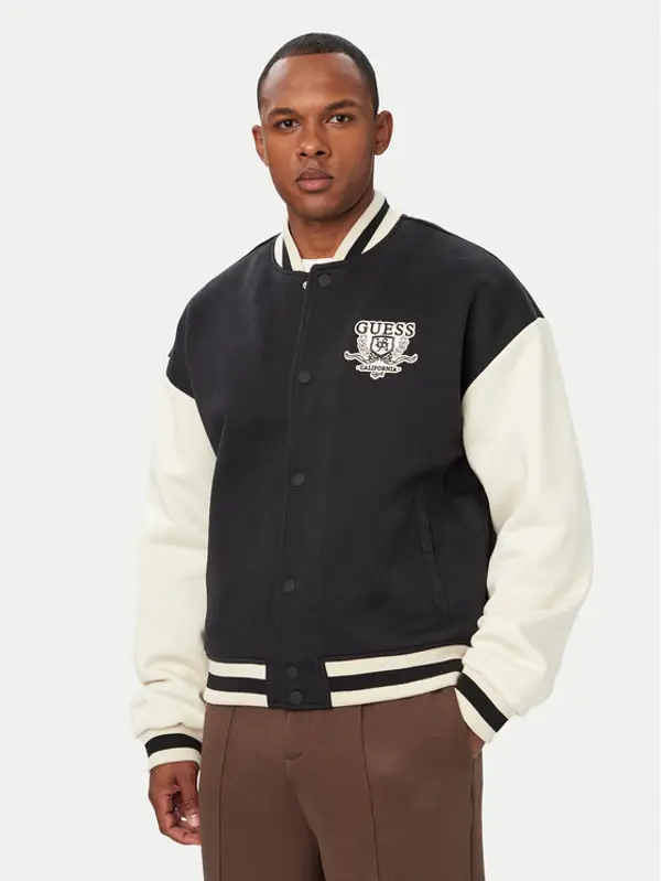 Guess Guess Bomber Z6YL07 K5007 Crna Regular Fit