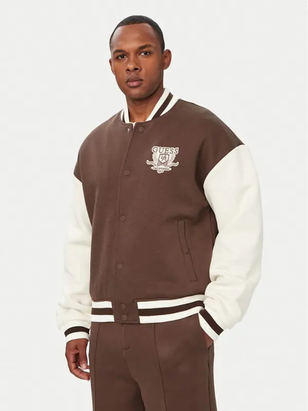 Guess Guess Bomber Z6YL07 K5007 Smeđa Regular Fit