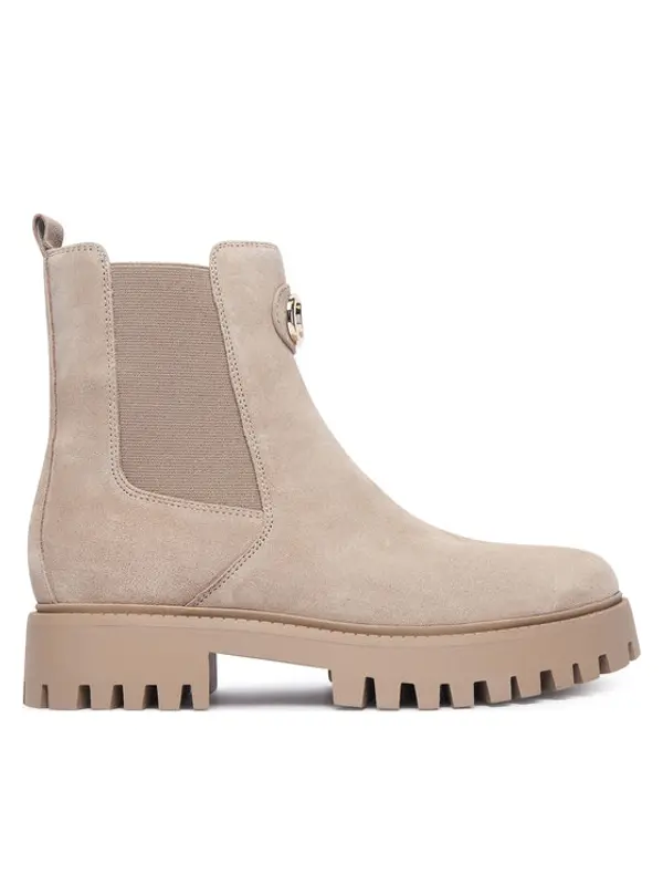 Guess Guess Chelsea cipele FLTF2D SUE10 Svijetlo bež
