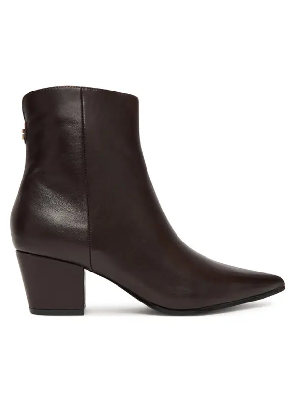Guess Guess Čizme FLFHAL LEA10 Smeđa