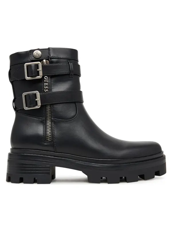 Guess Guess Čizme FLFLYN ELE10 Crna