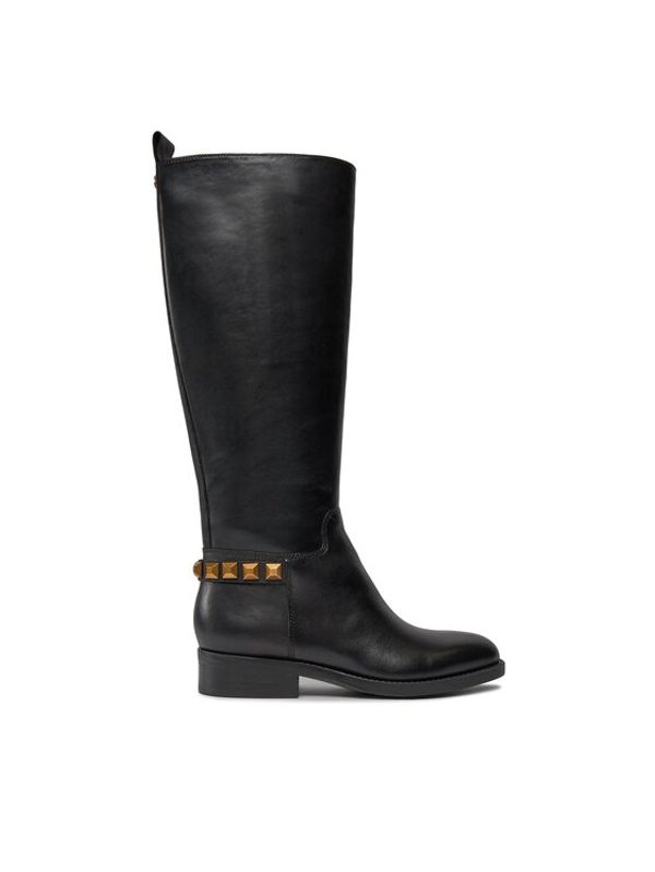 Guess Guess Čizme ispod koljena FL8BYO LEA11 Crna