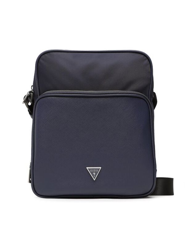 Guess Guess Crossover torbica Certosa Nylon Smart HMECRN P3213 Tamnoplava