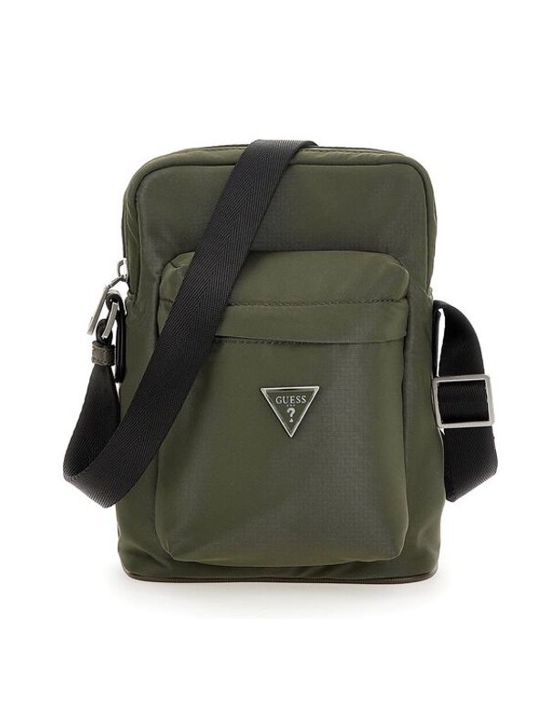 Guess Guess Crossover torbica Certosa Nylon Smart Mini Bags HMECRN P3227 Zelena