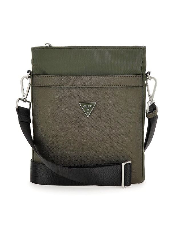 Guess Guess Crossover torbica Certosa Nylon Smart Mini Bags HMECRN P3376 Zelena