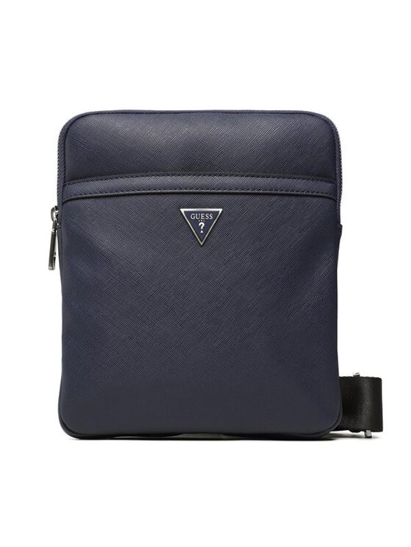 Guess Guess Crossover torbica Certosa Saffiano Smart HMECSA P3123 Tamnoplava