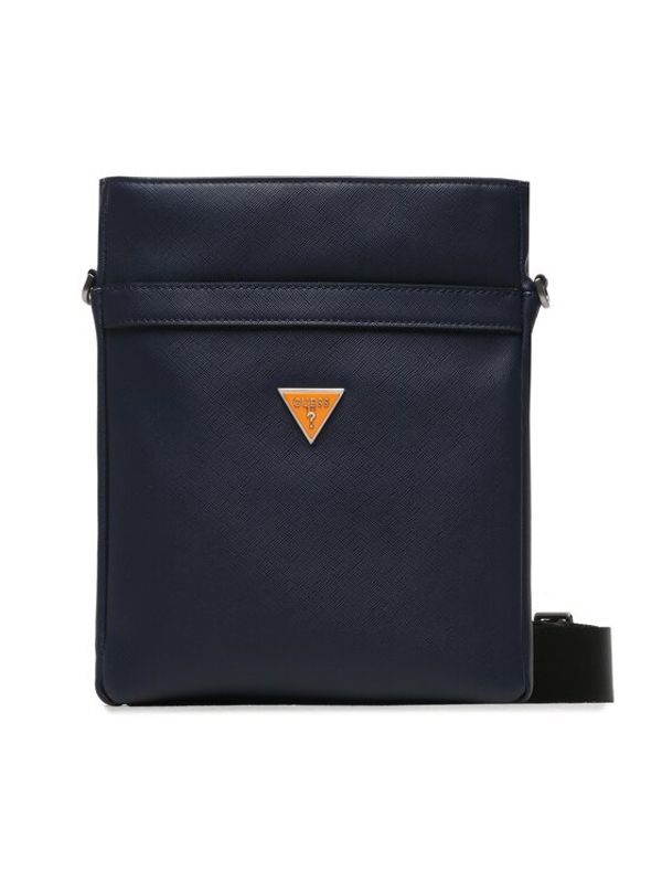 Guess Guess Crossover torbica Certosa Saffiano Smart Mini Bags HMECSA P3199 Tamnoplava