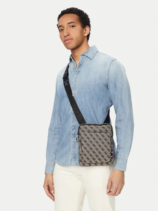Guess Guess Crossover torbica HMBOII P6223 Tamno bež