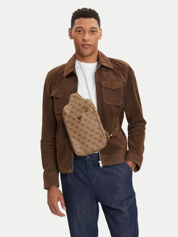 Guess Guess Crossover torbica HMMILO P5226 Smeđa