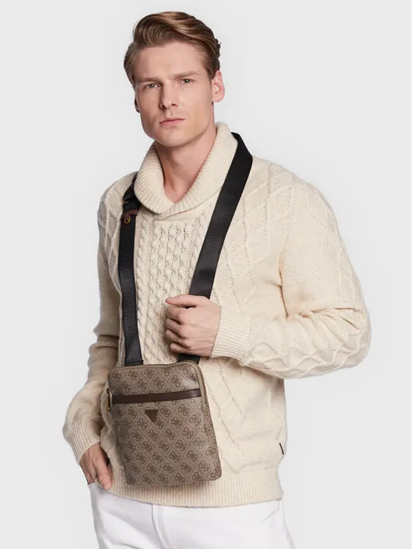 Guess Guess Crossover torbica Vezzola Smart HMEVZL P2223 Bež