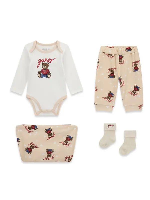 Guess Guess Dječji set H6RW03 KA6W4 Bež Regular Fit