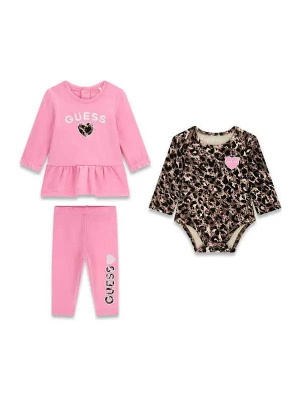 Guess Guess Dječji set S6YG02 2K3925 Svijetlo roza Regular Fit