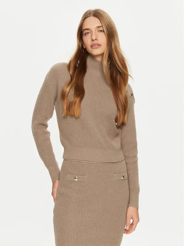 Guess Guess Dolčevita W4BR39 Z2WX0 Bež Regular Fit