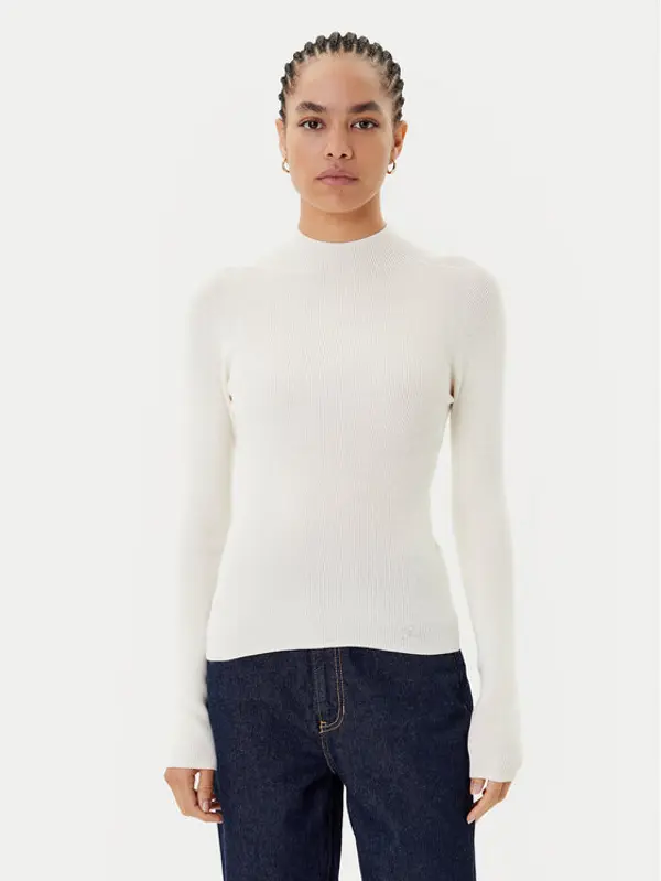 Guess Guess Dolčevita W5BR15 Z3OW2 Écru Slim Fit