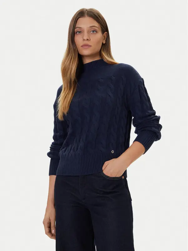 Guess Guess Dolčevita W5BR30 Z1192 Tamnoplava Relaxed Fit