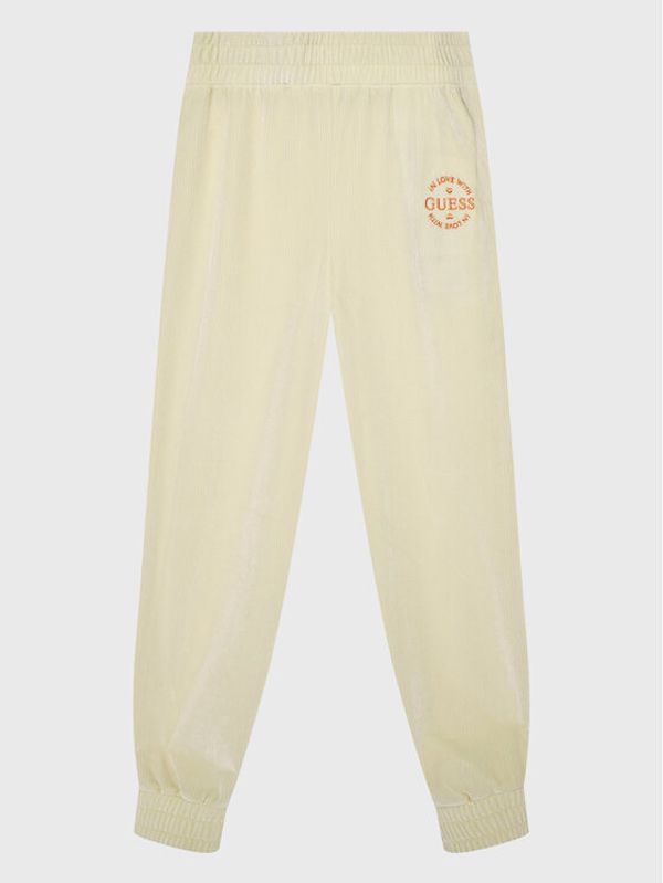 Guess Guess Donji dio trenerke J2BQ12 KBEB0 Bež Regular Fit