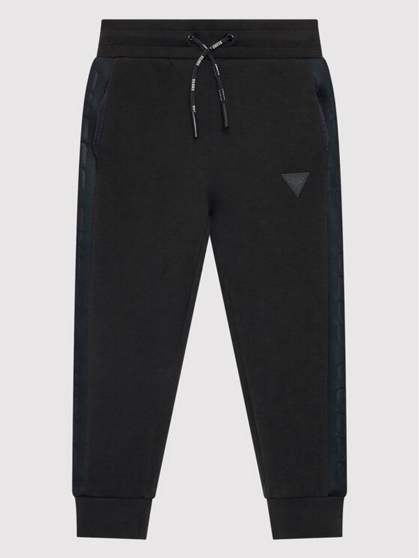 Guess Guess Donji dio trenerke J2YQ24 FL03S Crna Regular Fit