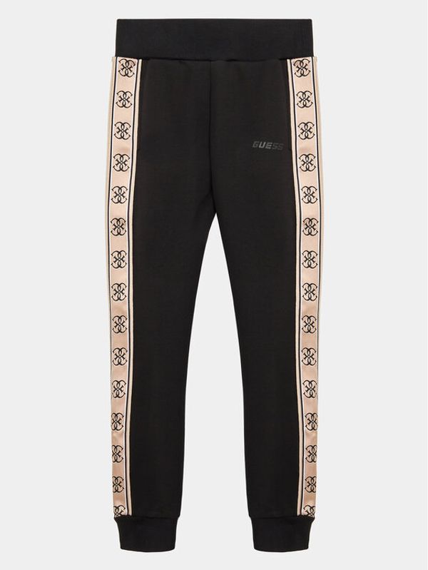 Guess Guess Donji dio trenerke J2YQ27 KB3P2 Crna Relaxed Fit