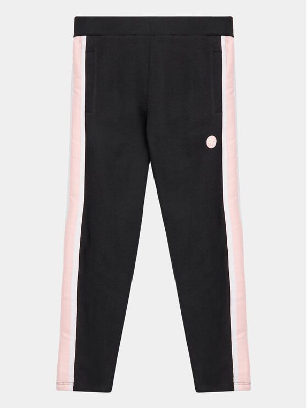 Guess Guess Donji dio trenerke J3YQ13 KA6R3 Crna Relaxed Fit