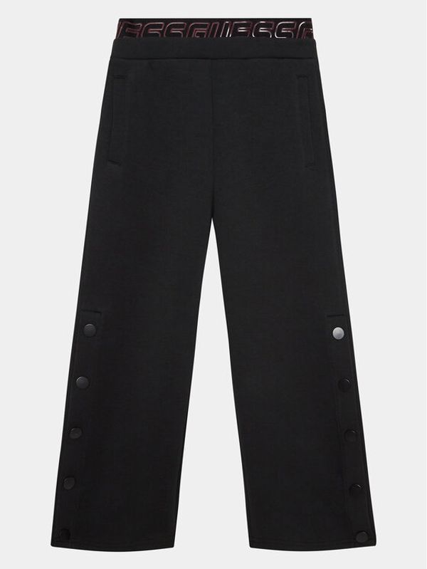 Guess Guess Donji dio trenerke J3YQ18 FL03S Crna Regular Fit