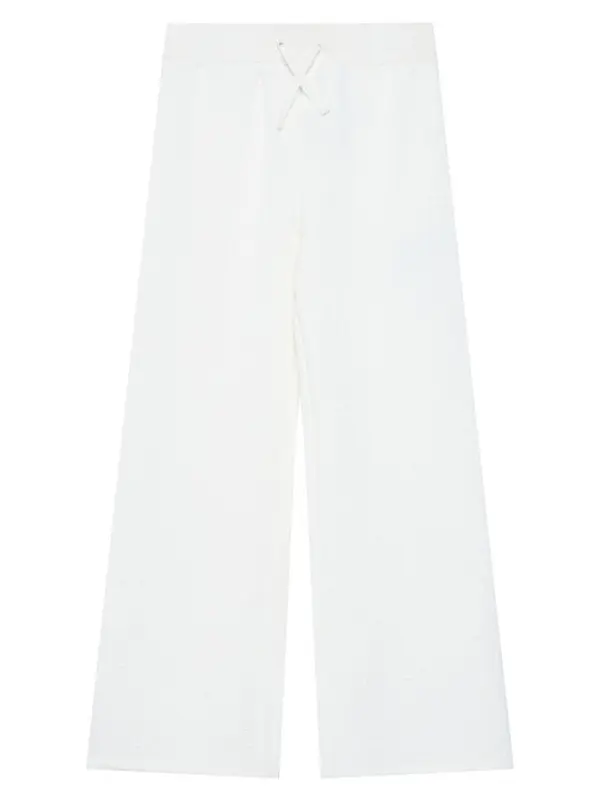 Guess Guess Donji dio trenerke J5BQ11 K0742 Écru Wide Leg