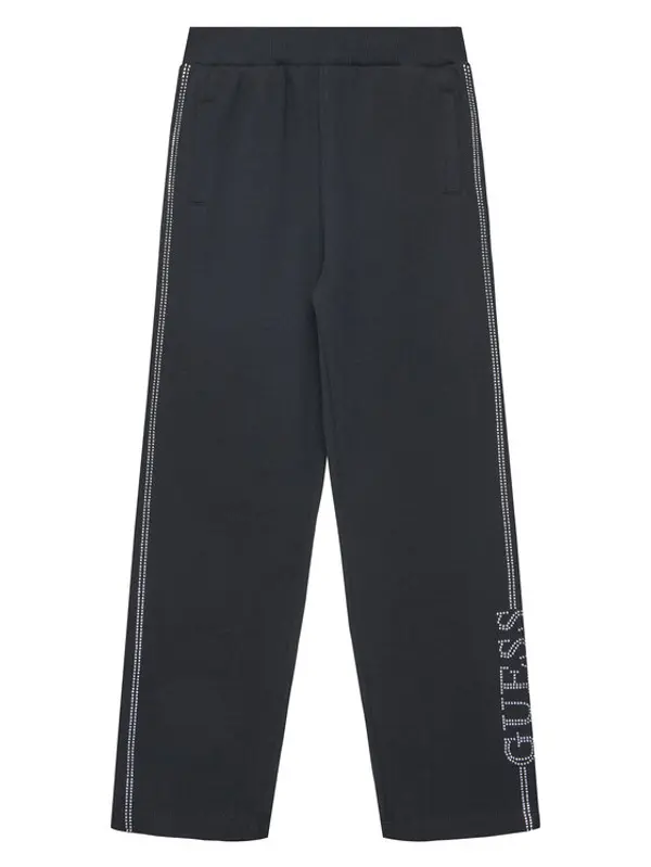 Guess Guess Donji dio trenerke J5YQ12 KA6R4 Crna Regular Fit